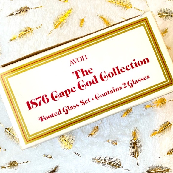 Antique - Set of 2 “Sandwich Glasses” - Picture 2 of 6